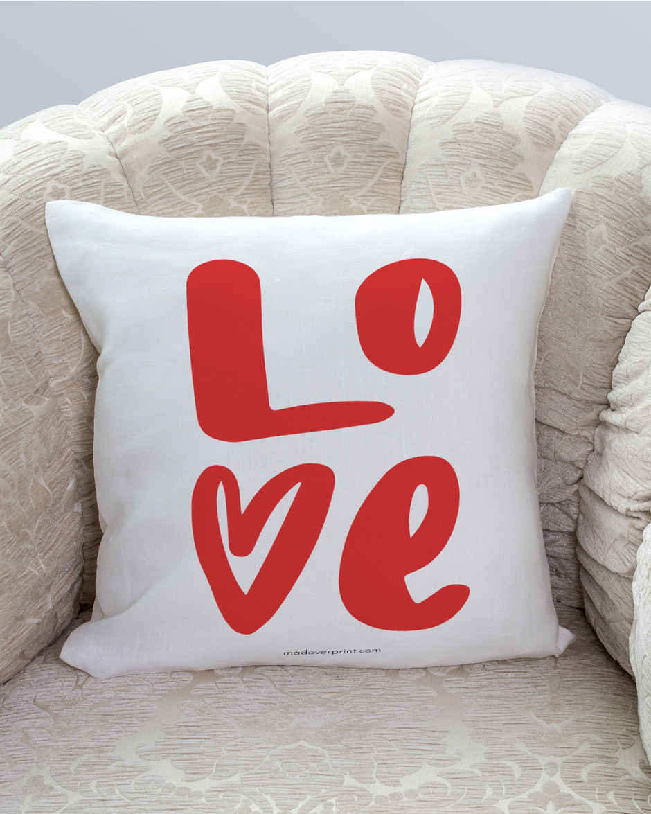 Love Cushion | Mad Over Prints