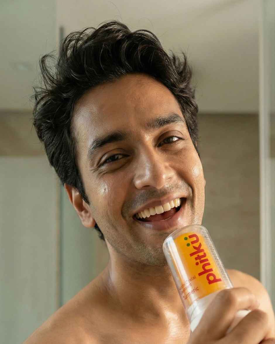 Phitku Crystal Roll On Deodorant with Turmeric | Natural Unscented for Men & Women | Odor Control