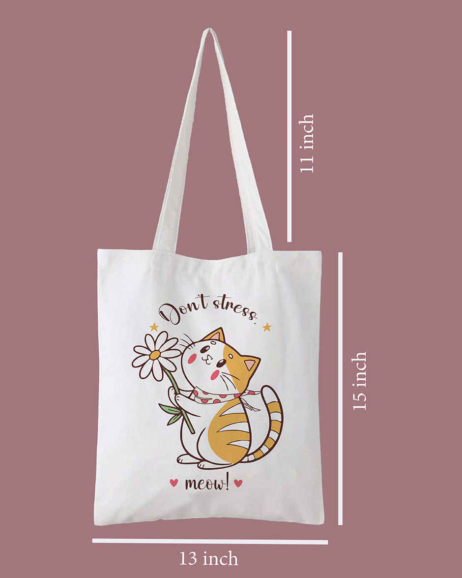 Don't Stress Tote Bag | Mad Over Print