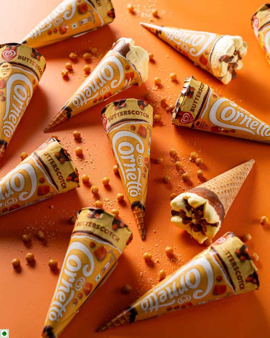 Kwality Wall's Cornetto Butterscotch Cone