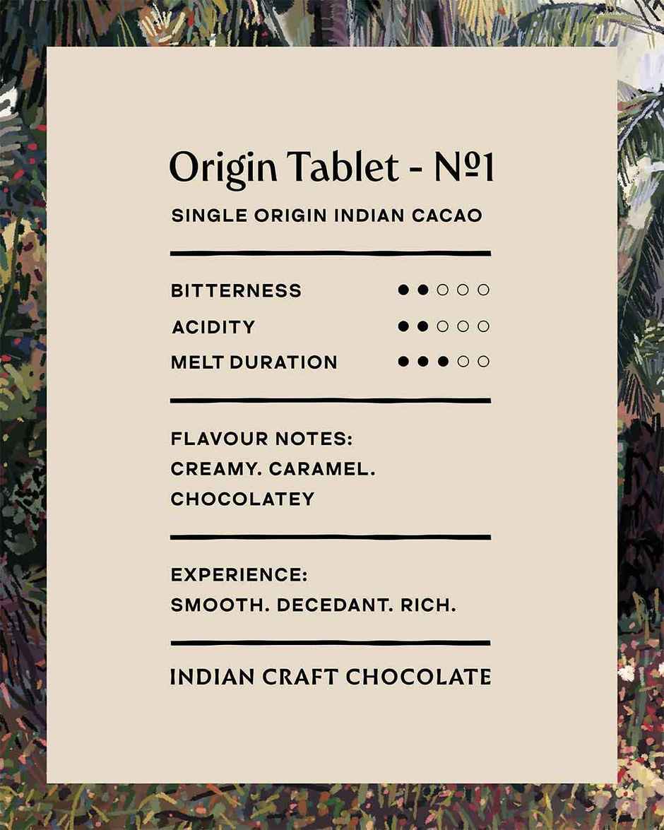 Manam Chocolate Indian Origin Tablet No. 1 | 45% Milk