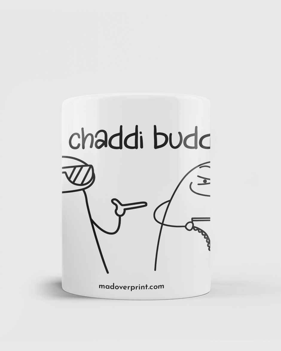 Mad Over Print Chaddi Buddy Mug