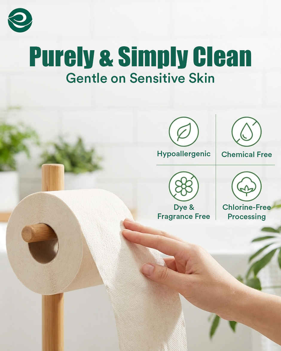 ECO SOUL 3Ply | 160 x 6 Rolls | Toilet Paper