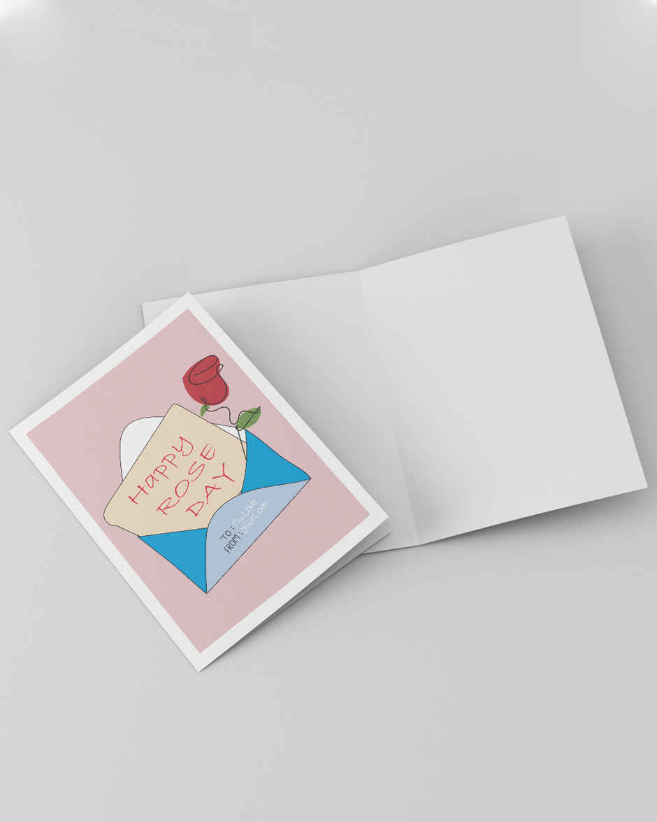 Valentine Mini Card | Set Of 7 | Mad Over Prints