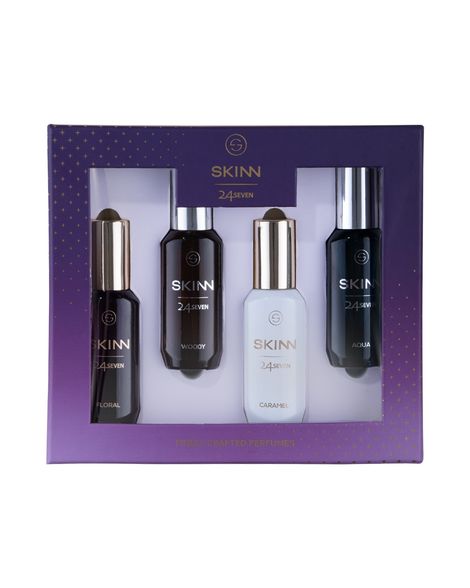Skinn 24Seven Gift Pack Edp Perfume For Men & Women