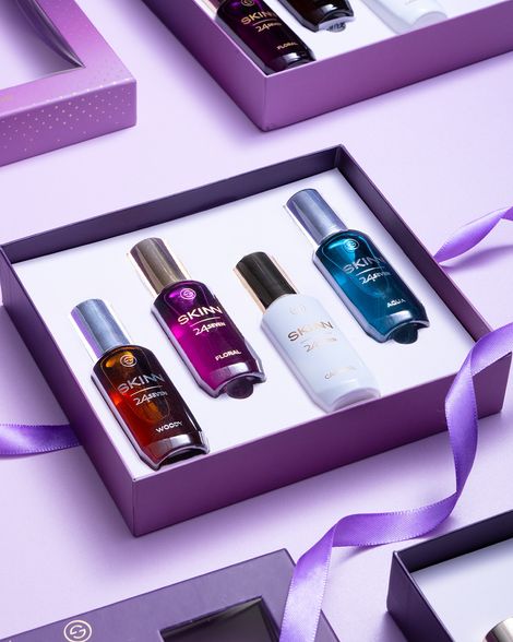 Skinn 24Seven Gift Pack Edp Perfume For Men & Women