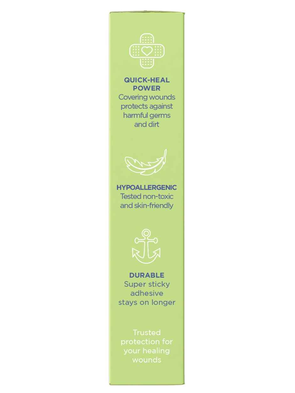 Ouchie Non-Toxic Printed Bandages - Tropical Burst