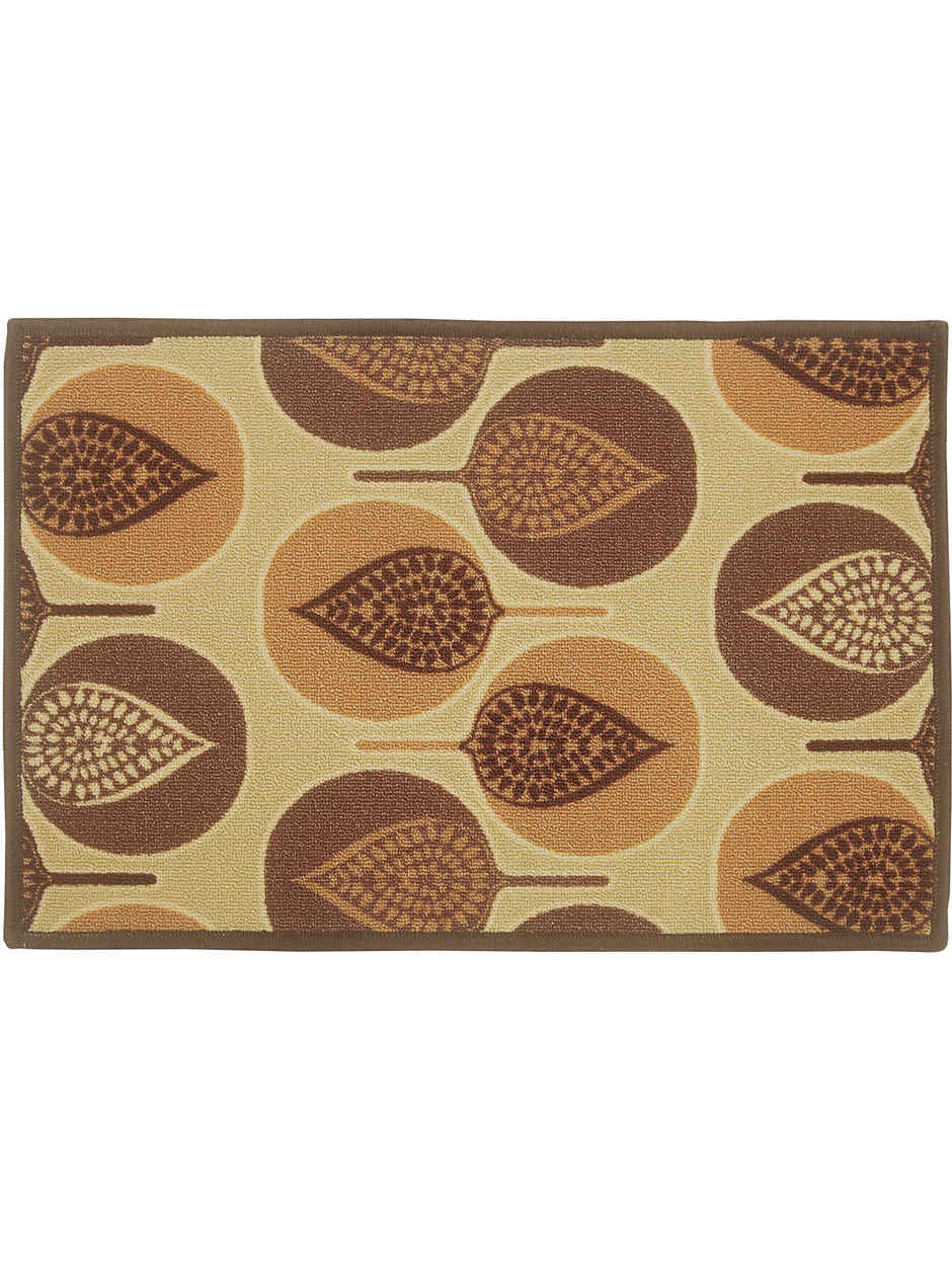 BIANCA Highly Durable Anti Slip Door Mat | 1 Pc Large Size | Splender | Tameta Beige Orange