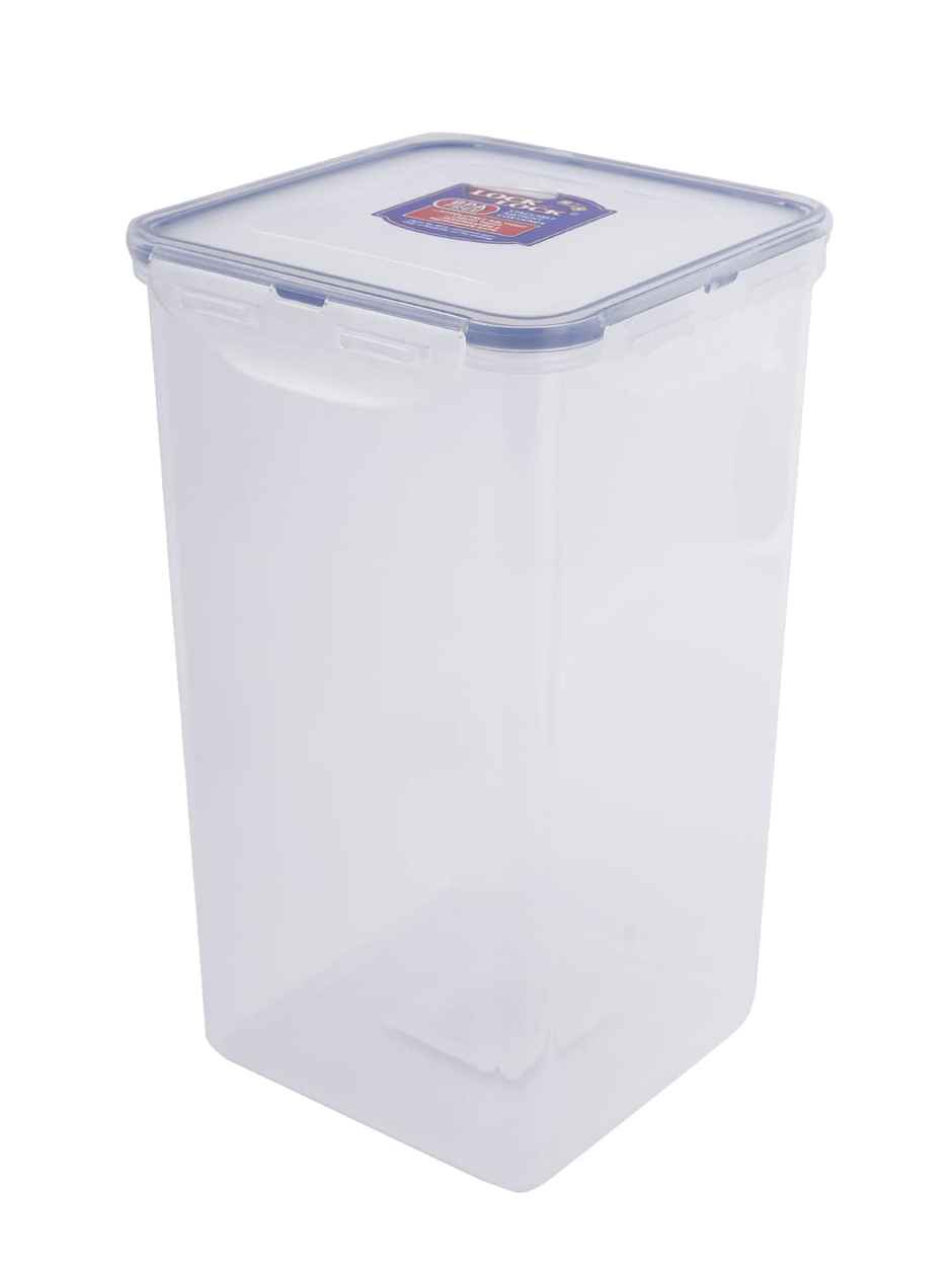LocknLock Tall & Square Plastic Food Container | Clear - 4 L