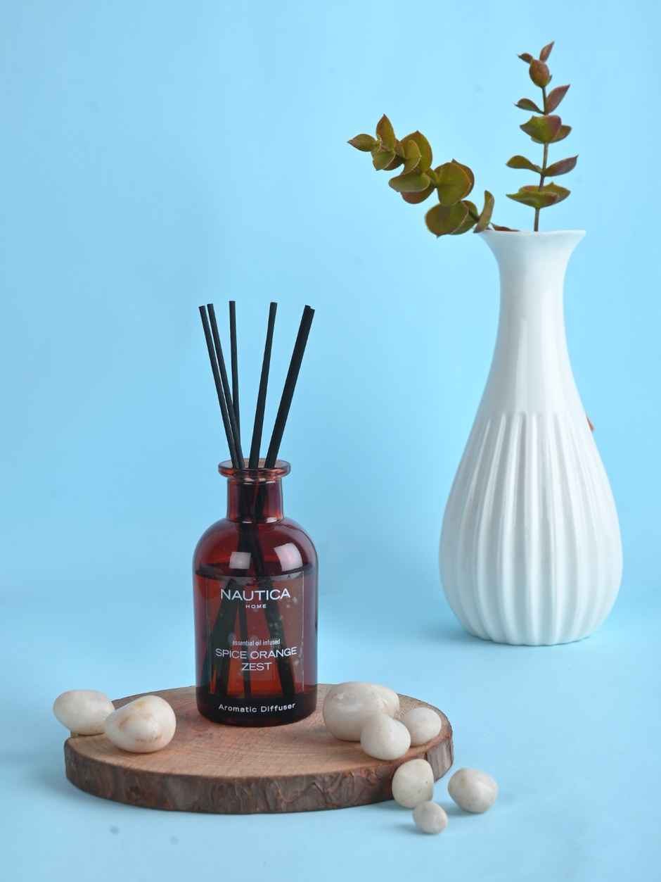 Nautica Cotton Towels and Reed Diffuser Reed Diffuser Teak Wood