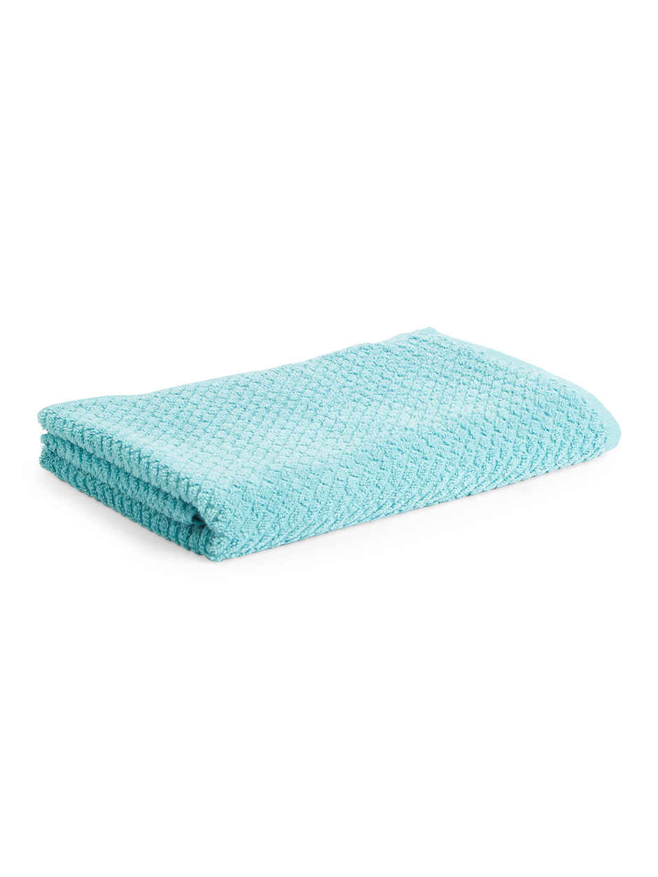 Spaces 100% Cotton High Absorbent Aqua Bath Towel For Men And Women