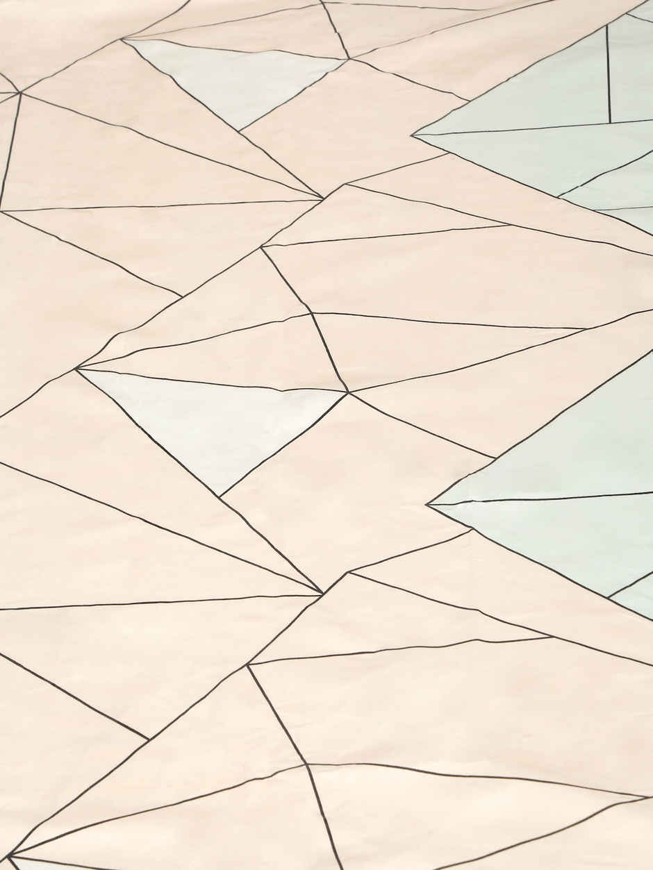 Status Imperial Corner Fitted Bedsheet | Geometric Summit | 198 x 182 cm