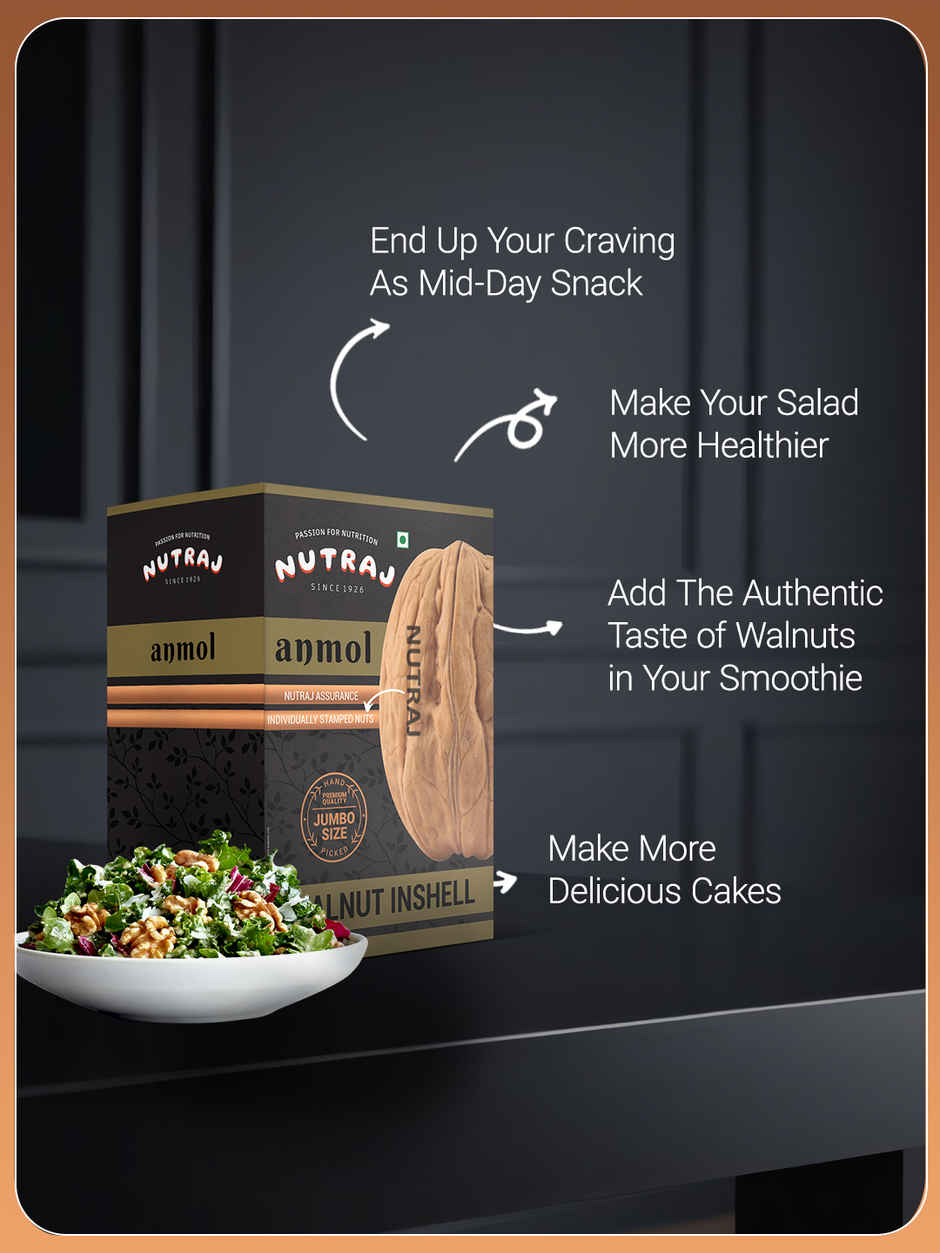 Nutraj Anmol Premium Walnut | Inshell