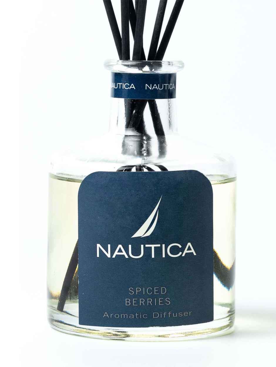 Nautica 100% Natural Aroma Oil Diffuser Set With 7 Reeds 1pc 150ml size | Nomadspiced Berry-Natural