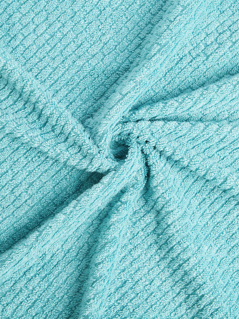 Spaces 100% Cotton High Absorbent Aqua Bath Towel For Men And Women