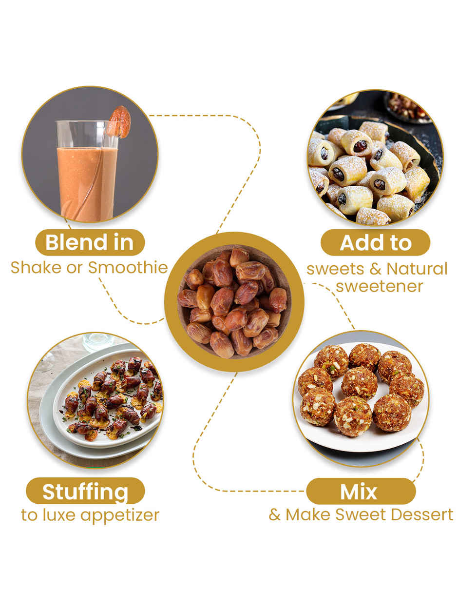 Nutraj Premium Emirate Dates | Khalas