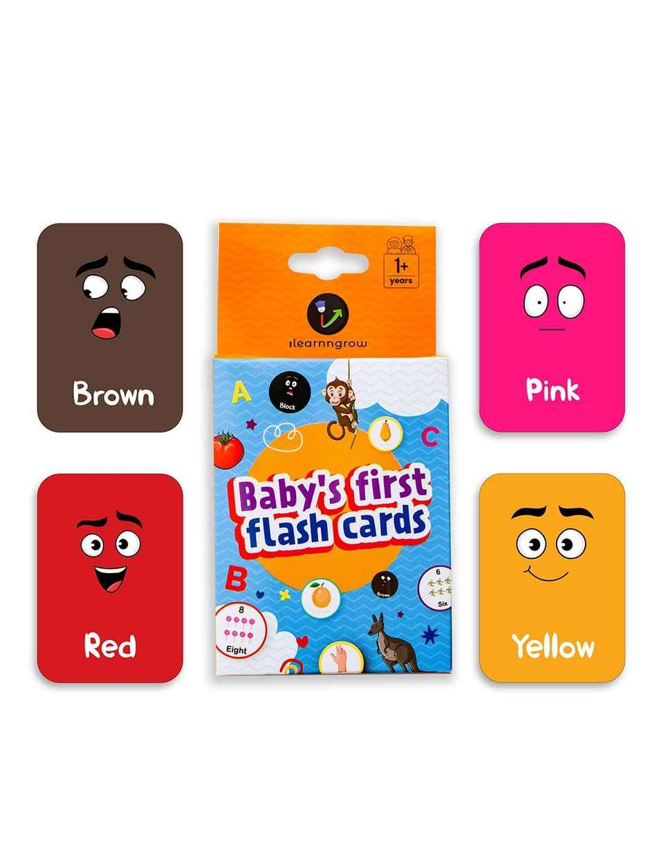ilearnngrow Baby's First Colors Flash Cards