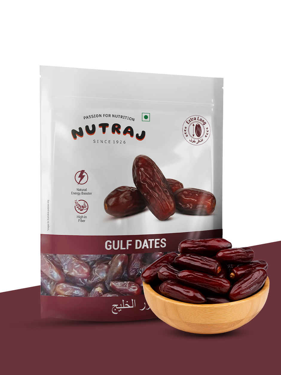 Nutraj Premium Gulf Dates | Rabbi