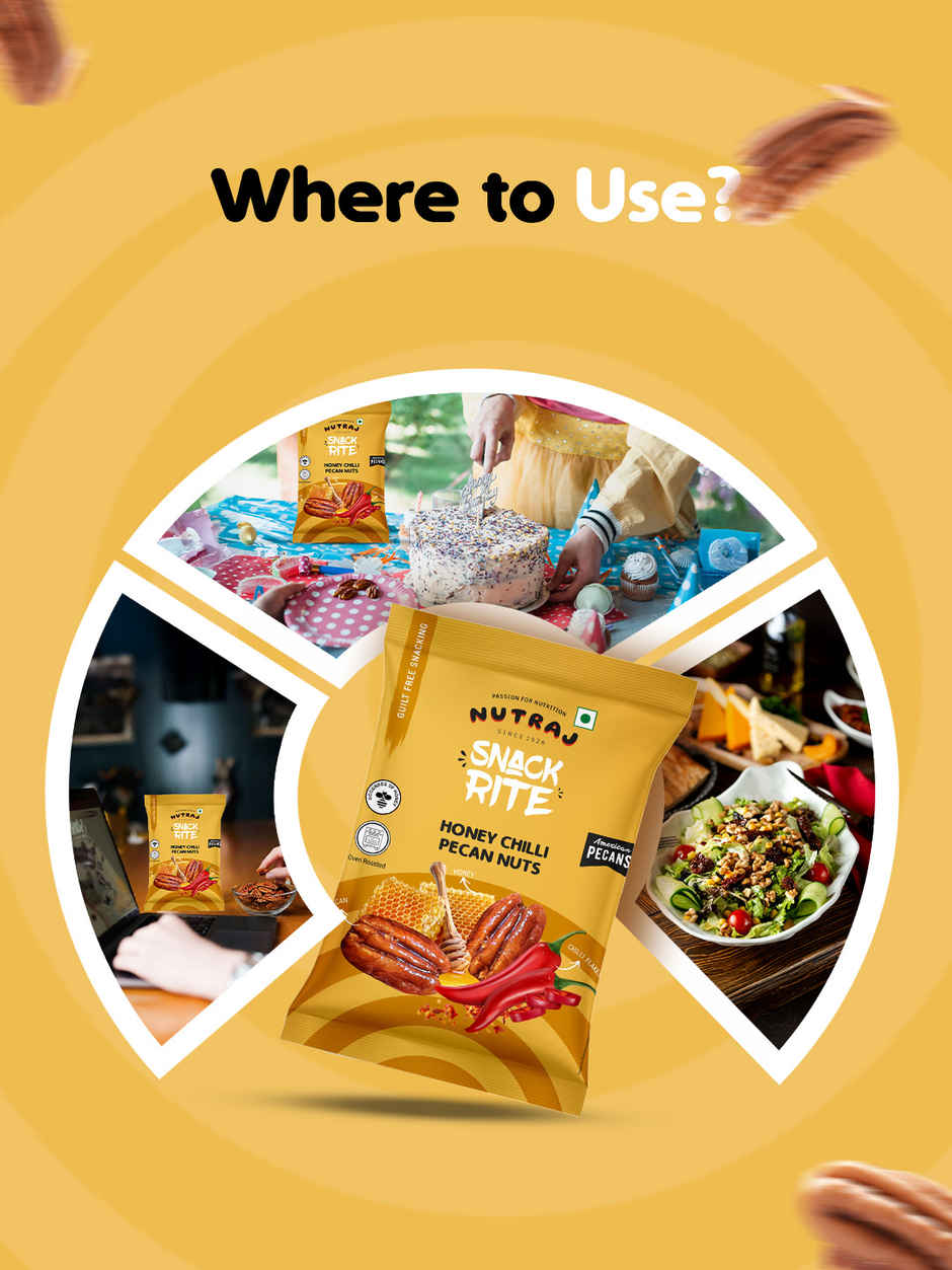 Nutraj Snackrite Premium Golden Honey Chilli Pecan