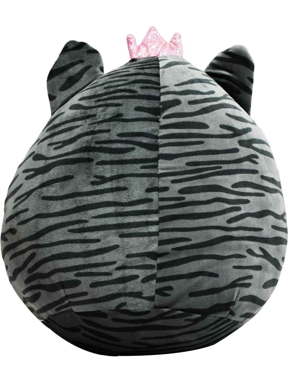 Mirada 30Cm Super Soft Cat Cushion Toy - Grey