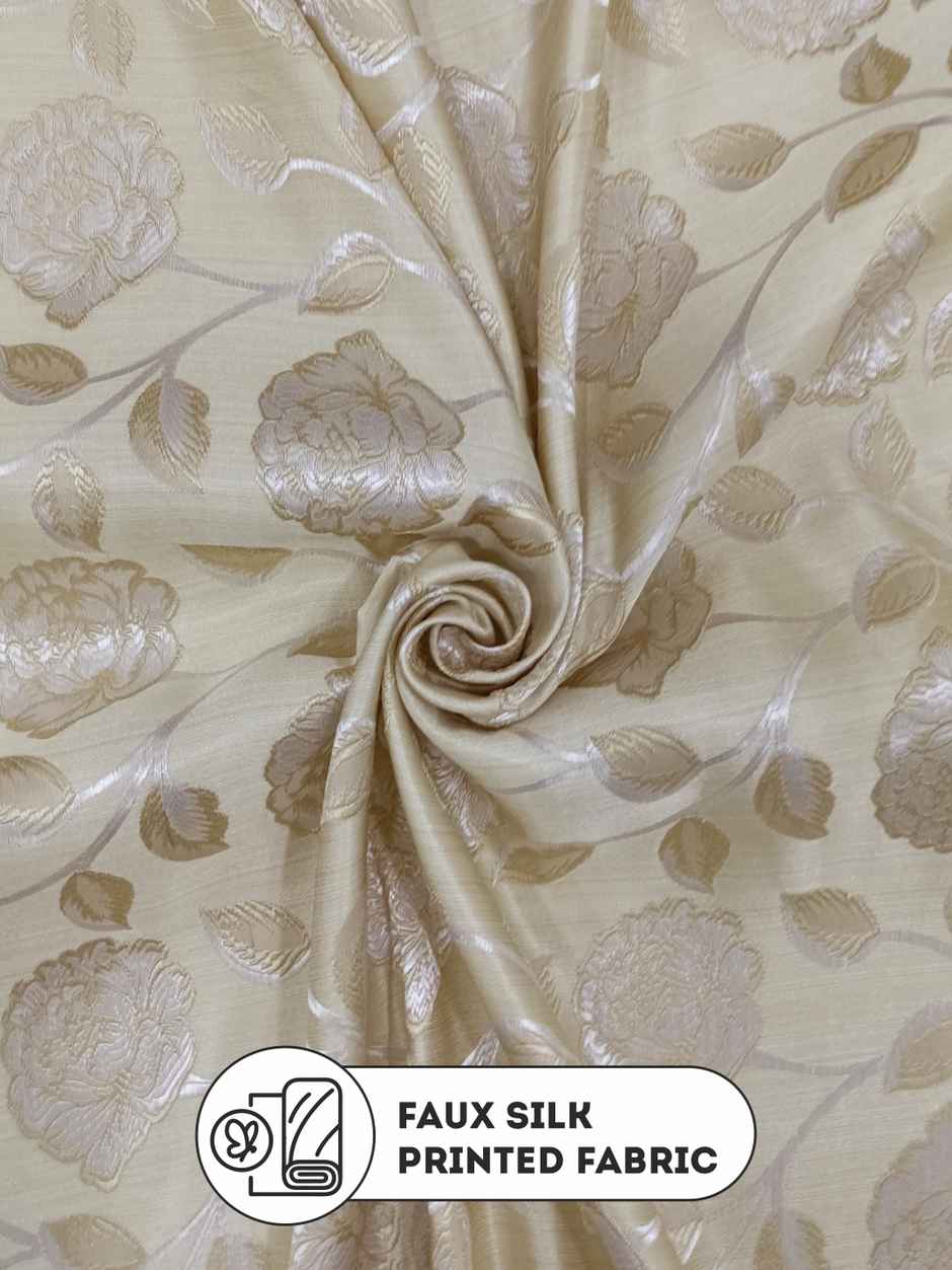 Bianca Jacquard Room Darkening Eyelet Curtain - 7 ft