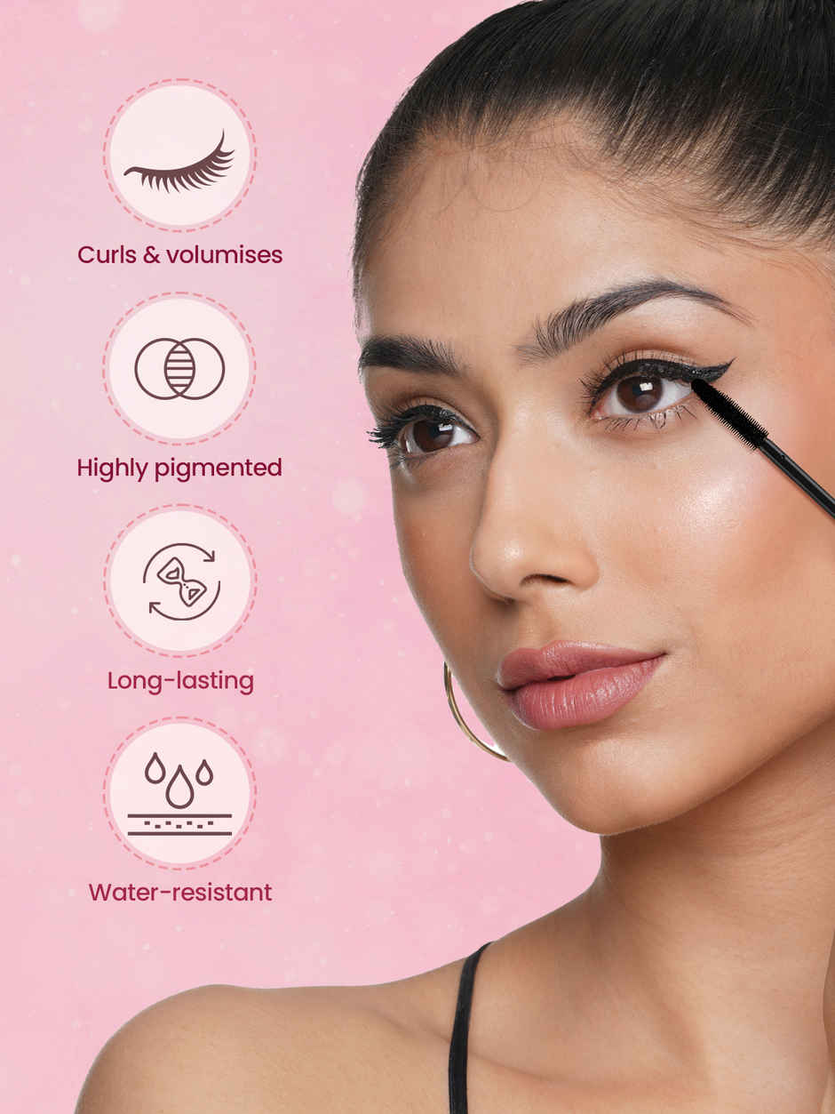 Swiss Beauty Precision Thickening Long Lash Mascara | Black