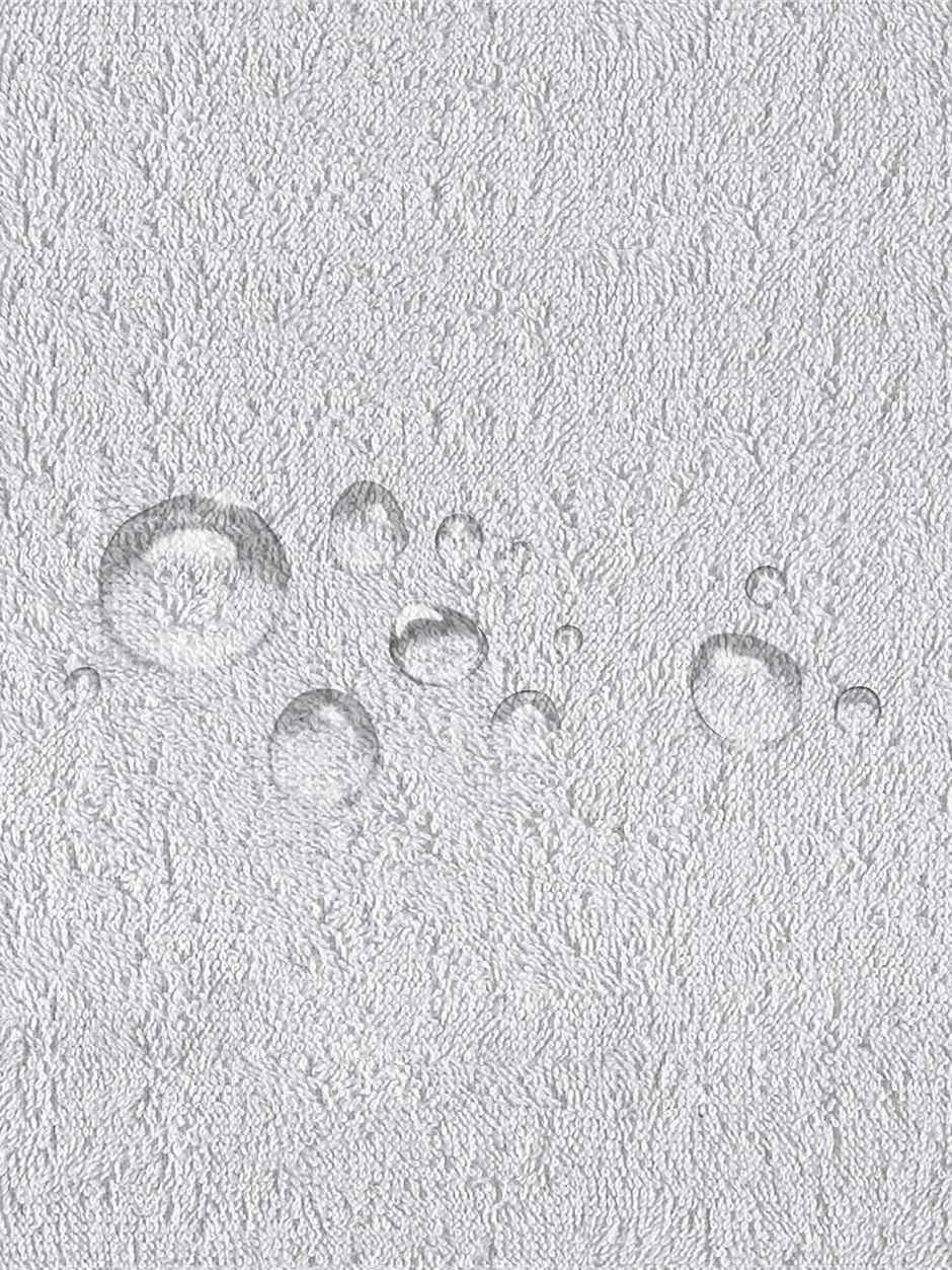 Bianca Waterproof Breathable Mattress Protector With Fitted Plain Pattern | White