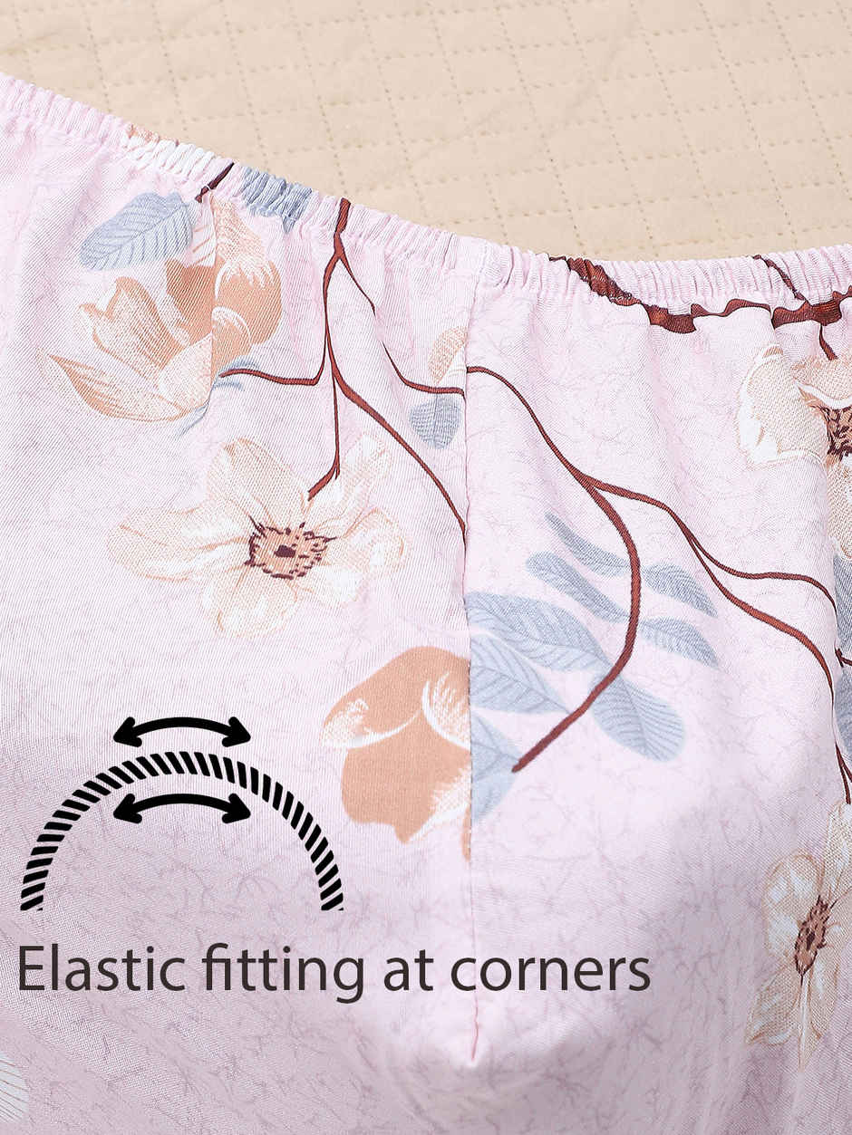 Status Imperial Corner Fitted Bedsheet | Tranquil Leaves | 198 x 182 cm