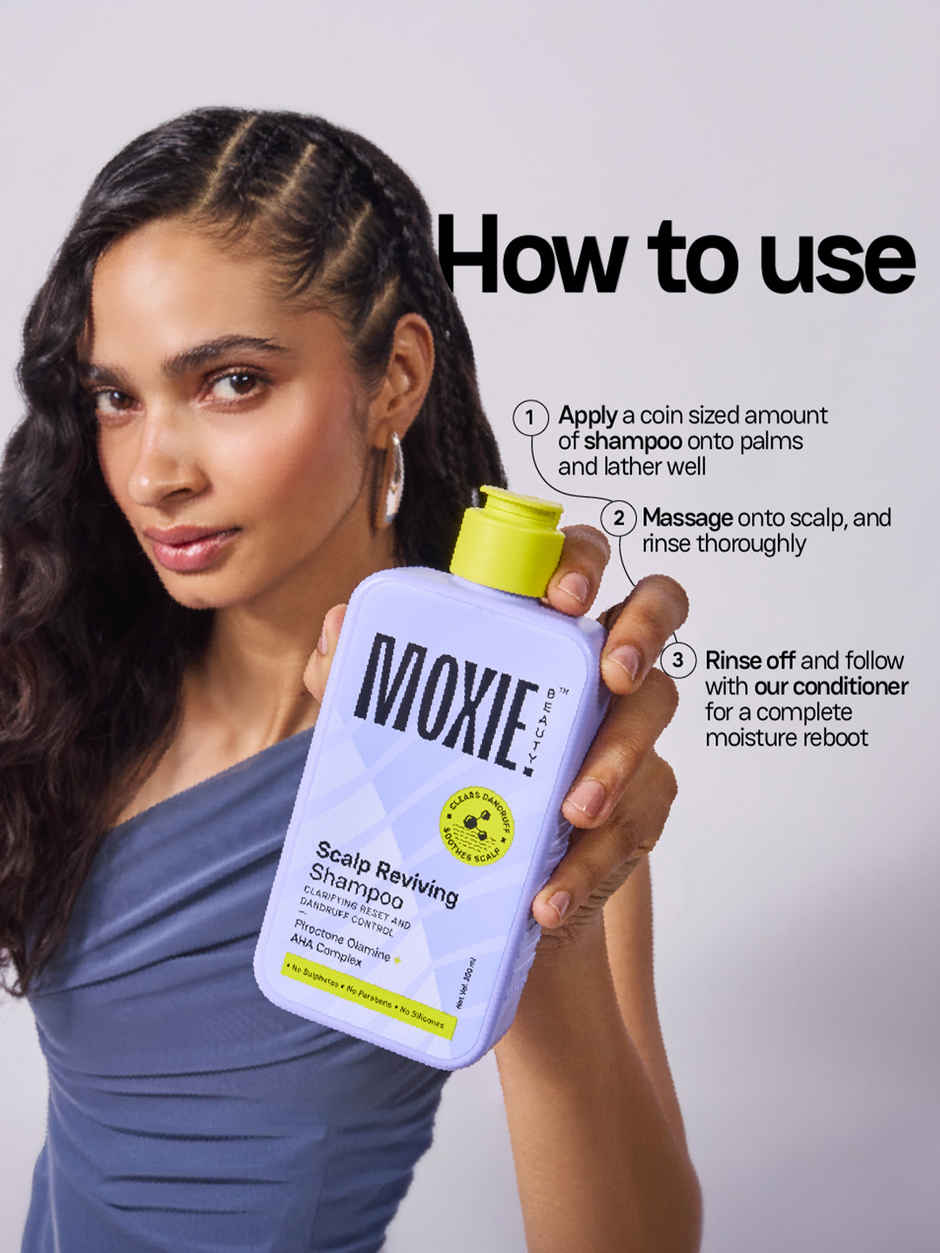 Moxie Beauty Scalp Reviving Shampoo