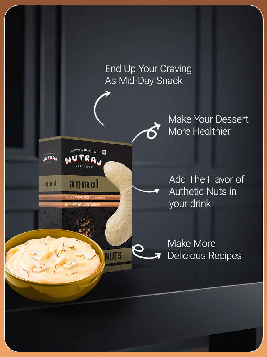 Nutraj Anmol Premium Cashew Jumbo Pack