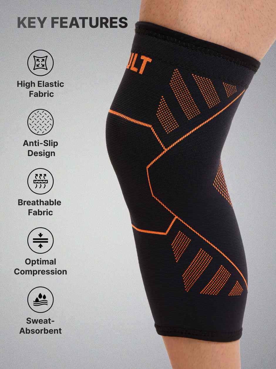 Cult Knee Support | Medium | Black