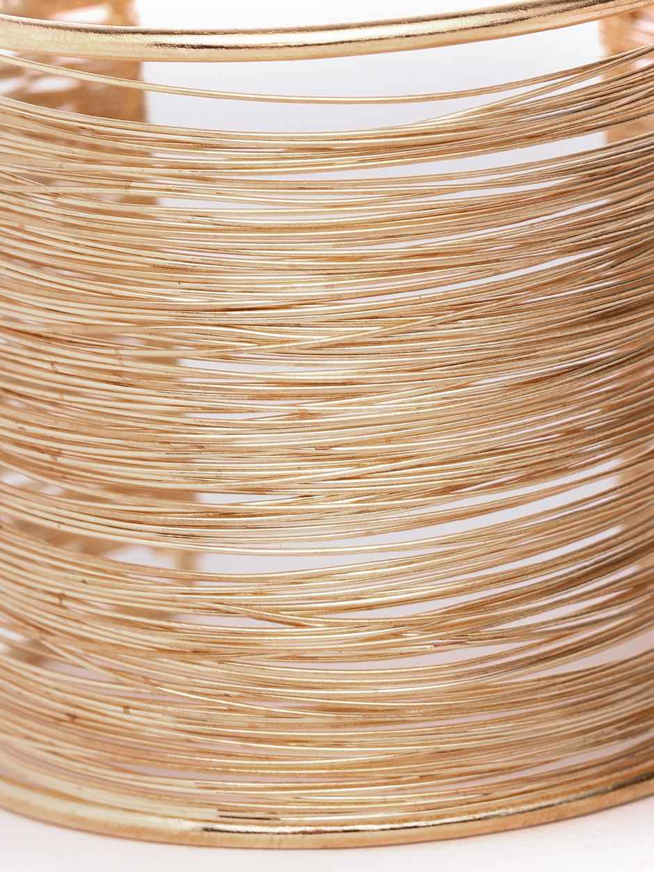 YouBella Stylish Latest Design Bracelet Jewellery Gold Plated Cuff for Women (YBBN - 91677)