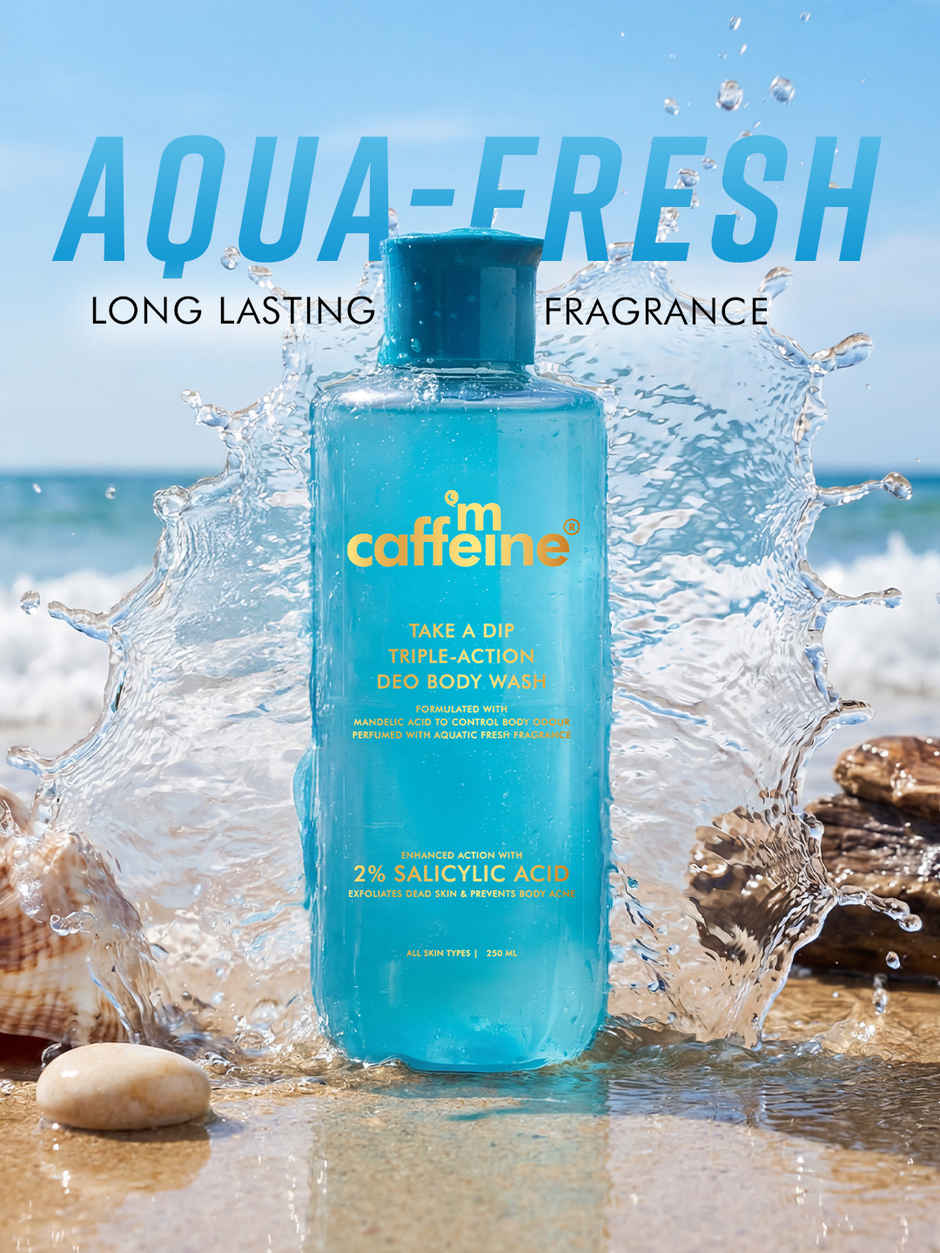 mCaffeine Take A Dip 3 in 1 Perfume Body Wash