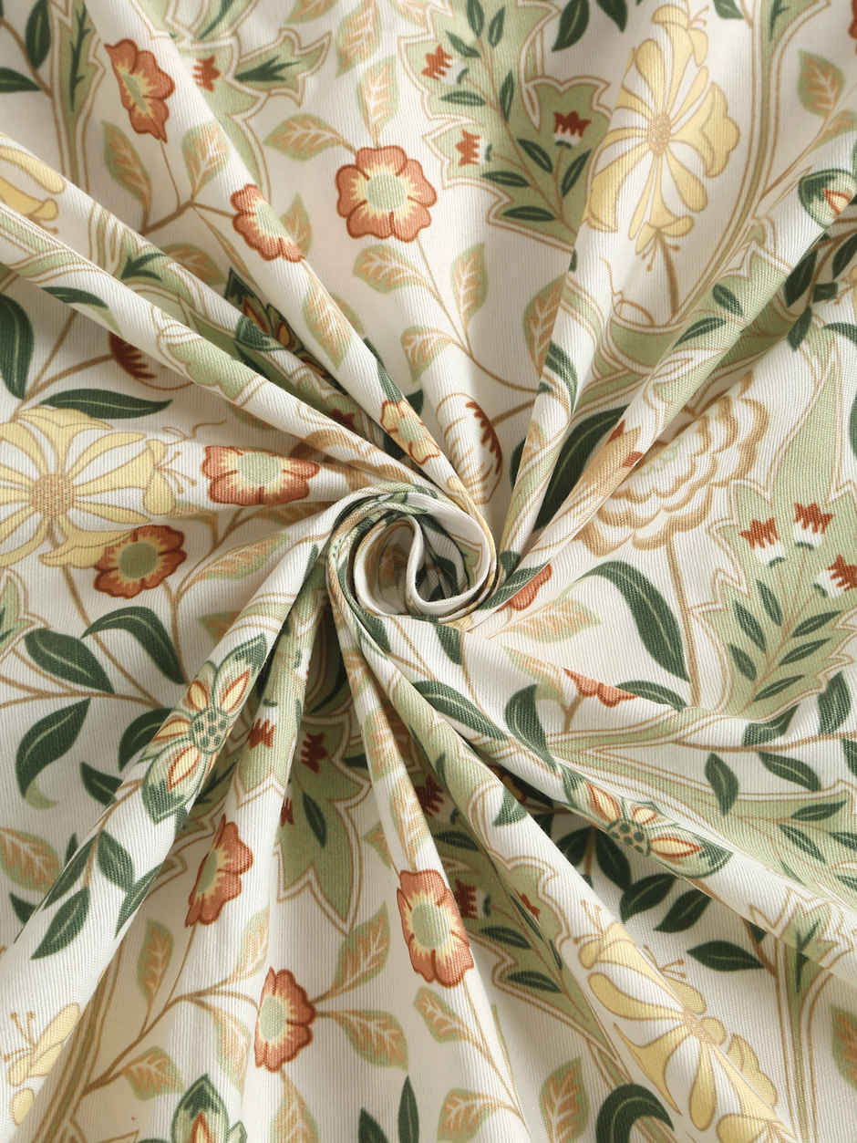 Status Imperial Corner Fitted Bedsheet | Heritage Herbarium | 198 x 182 cm