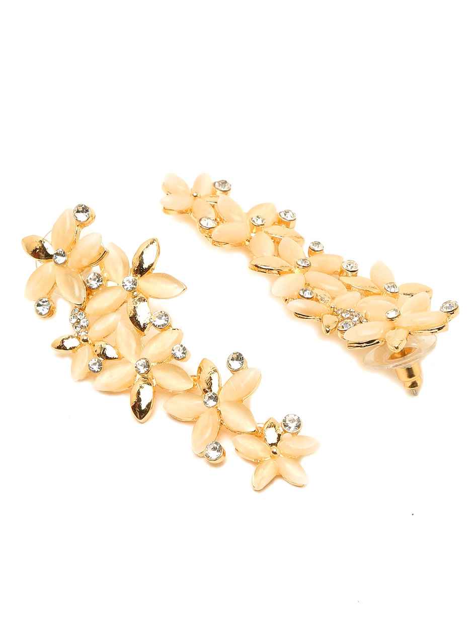 Valentine Gifts : YouBella Jewellery Designer Hanging Earrings for Girls and Women (YBEAR - 31243)