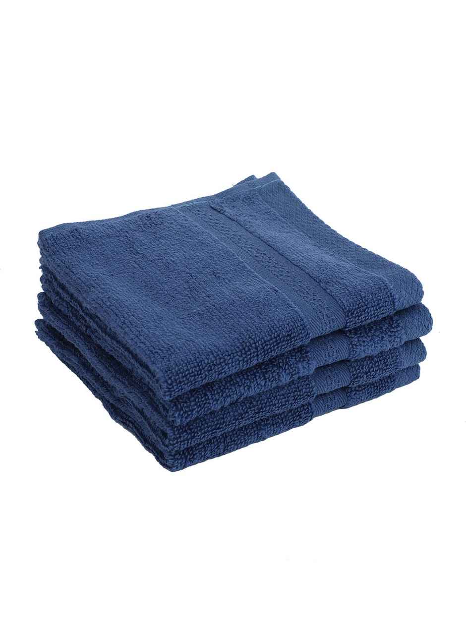 Bianca Ultra Soft Zero Twist Cotton Face Towel Aerocore Tech Paradiso | Solid Navy