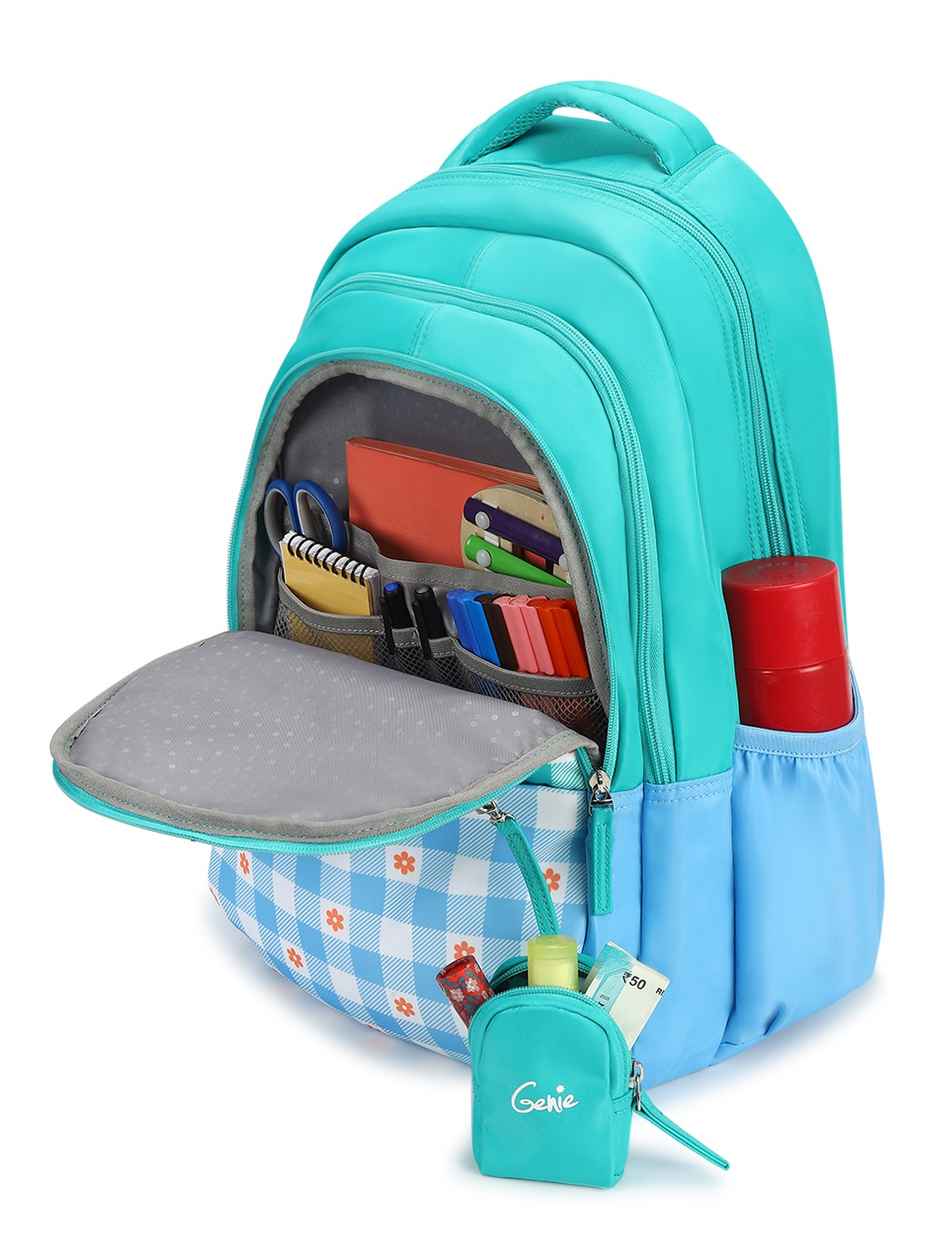 Genie School Backpack - Teal