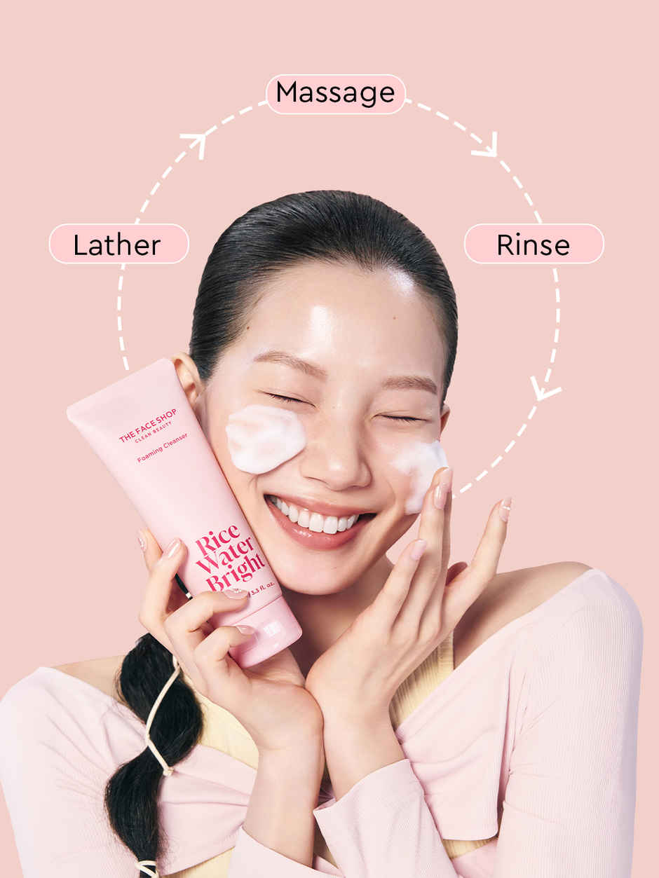The Face Shop Rice Water Bright Foaming Cleanser