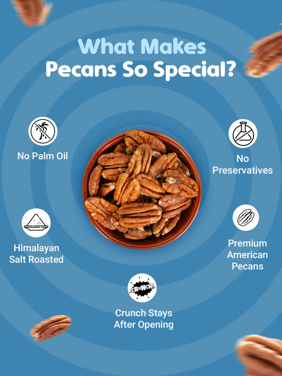 Nutraj Snackrite Premium Golden Roast Pecan