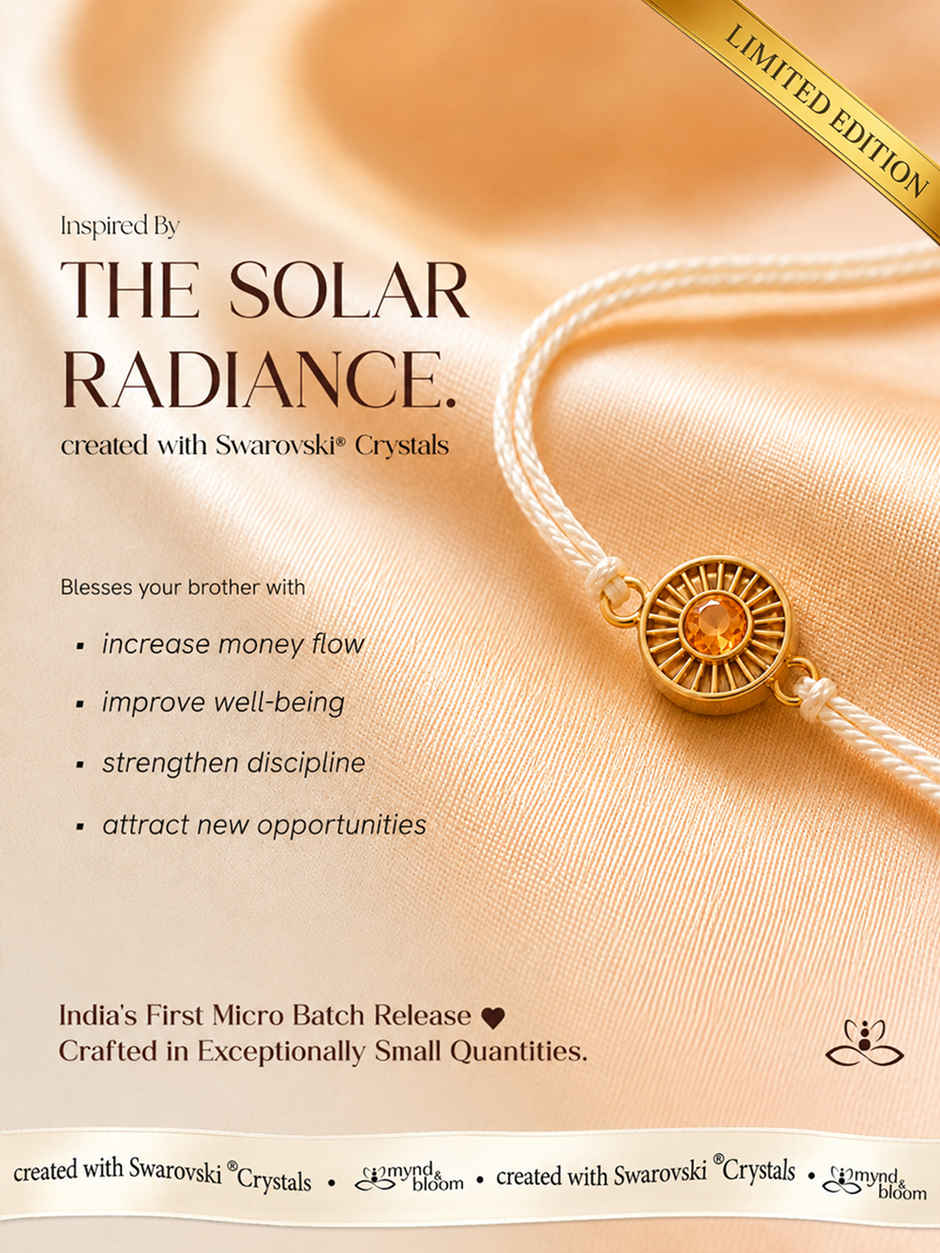 Swarovski - The Limited Edition Rakhi | Carat Gold Plating