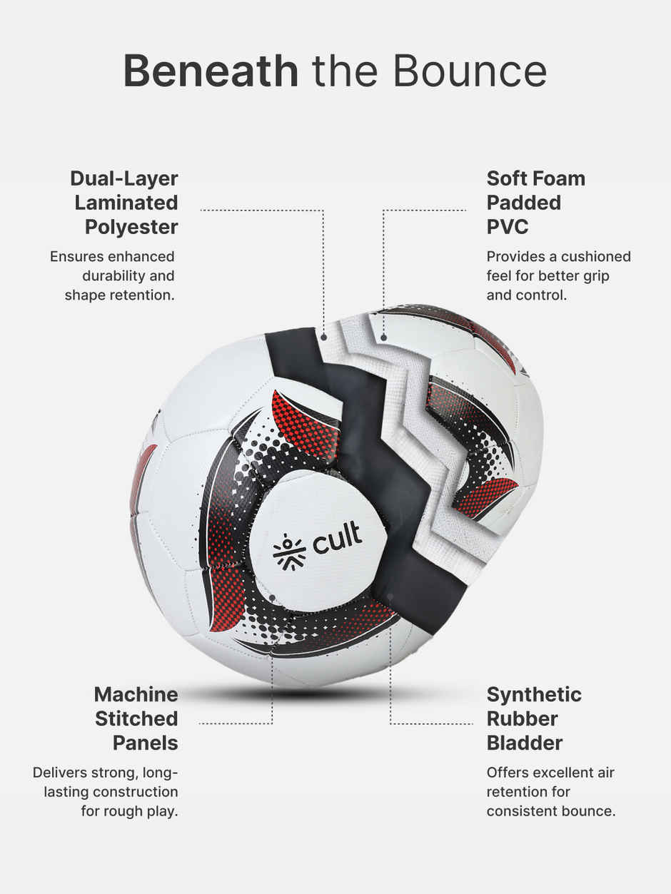 Cultit Football MS Glider | Red - 32P