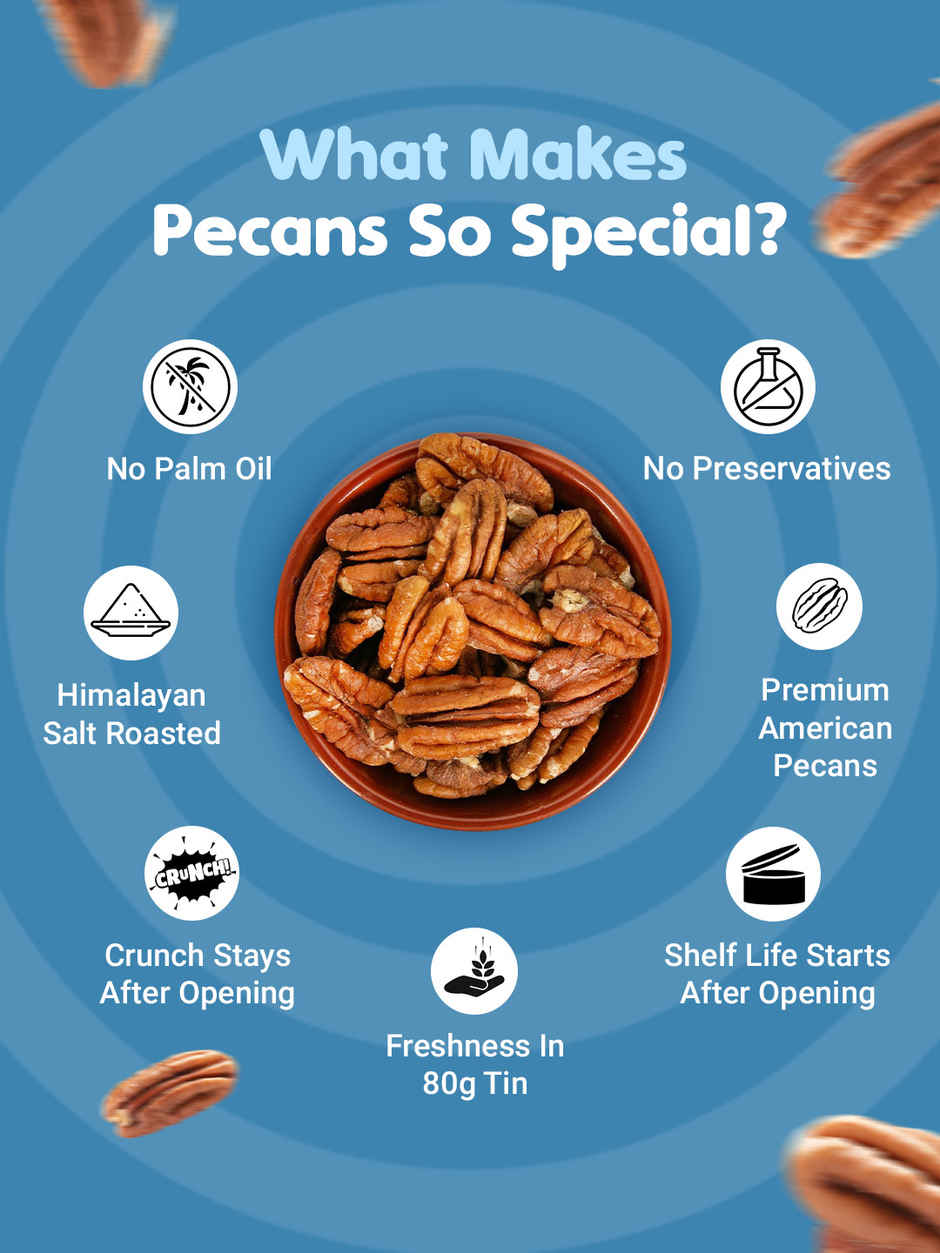 Nutraj Snackrite Premium Golden Roast Pecan