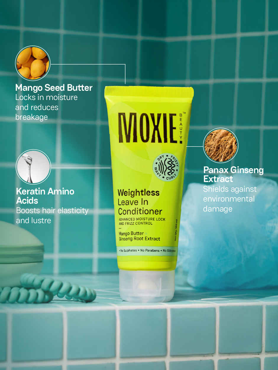 Moxie Beauty Weightless Leave In Conditioner 50ml