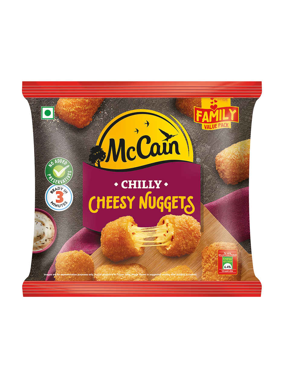 McCain Chilli Cheesy Nuggets | Frozen Ready To Cook