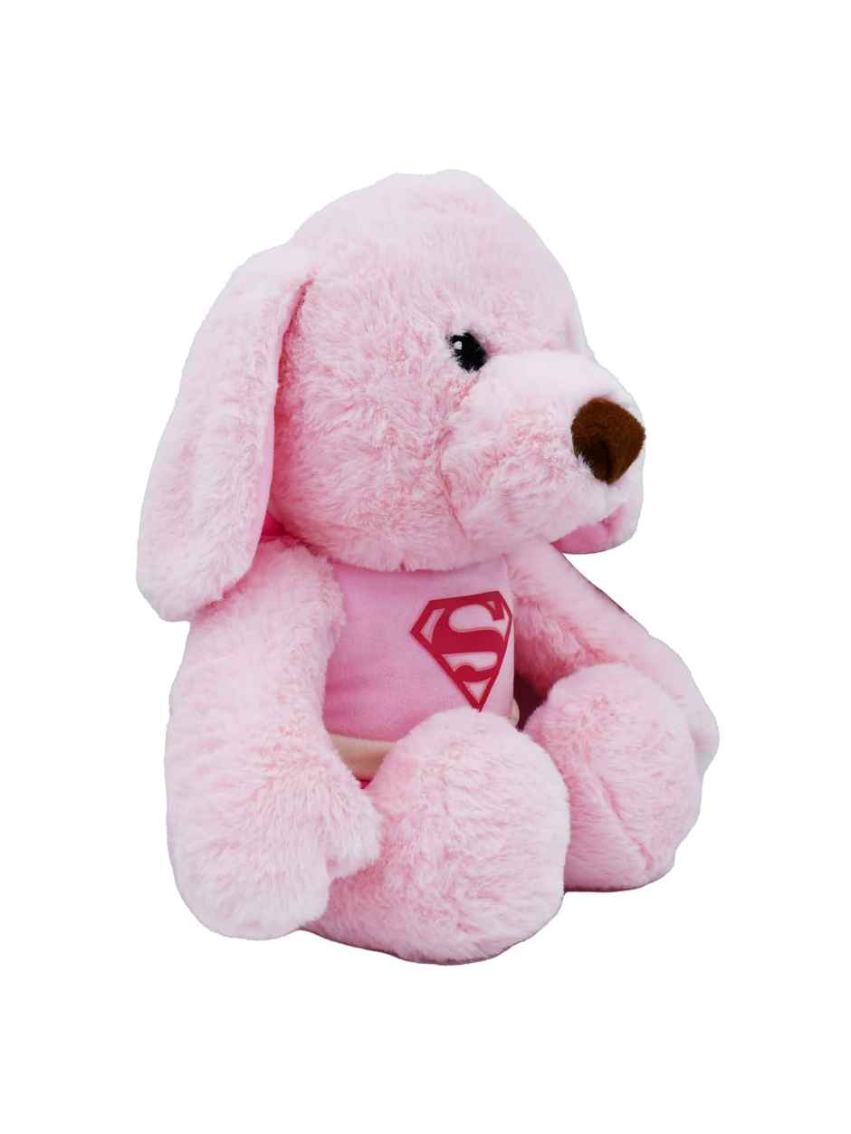 Mirada 30Cm Supergirl Bear Pink