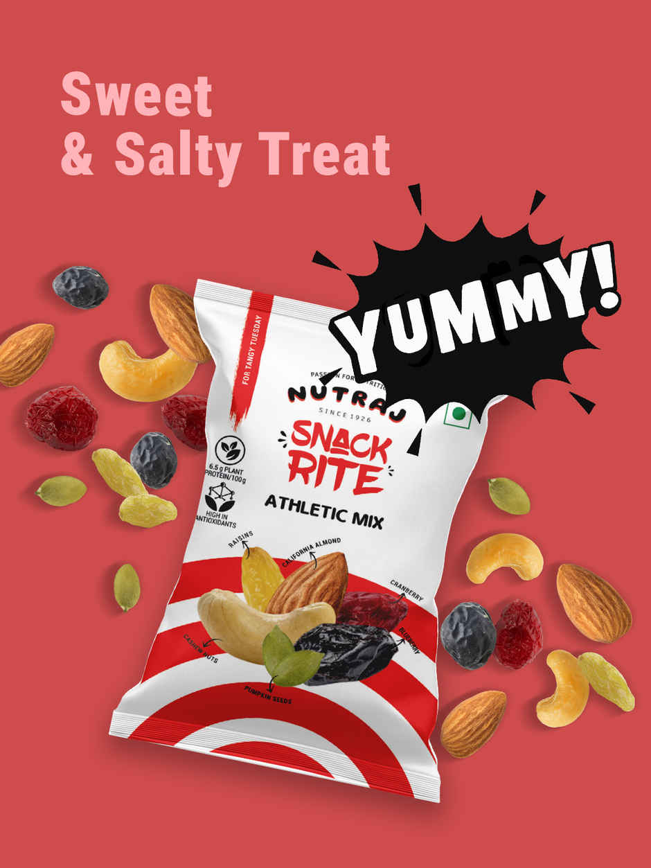 Nutraj Snackrite Athletic Mix