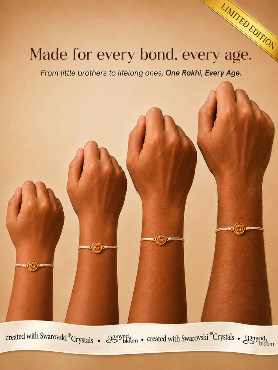 Swarovski - The Limited Edition Rakhi | Carat Gold Plating