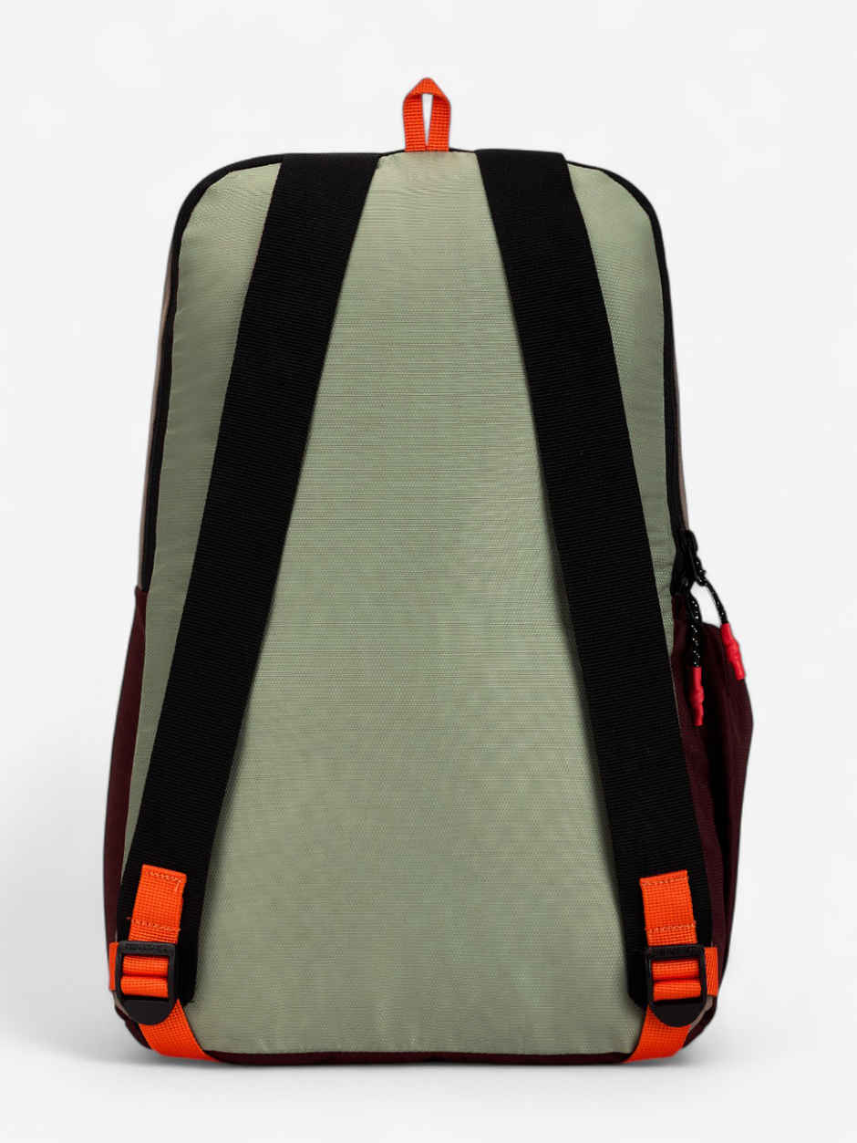 Wildcraft Unisex Color Block Polyester Backpacks | Khakhi - 39 cm
