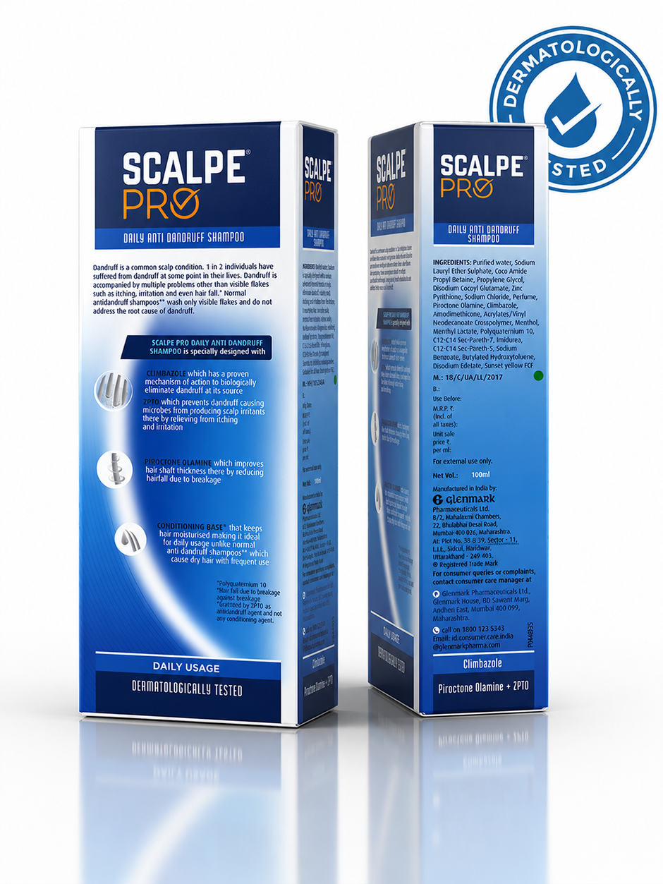 Scalpe Pro Anti dandruff Shampoo 100ml