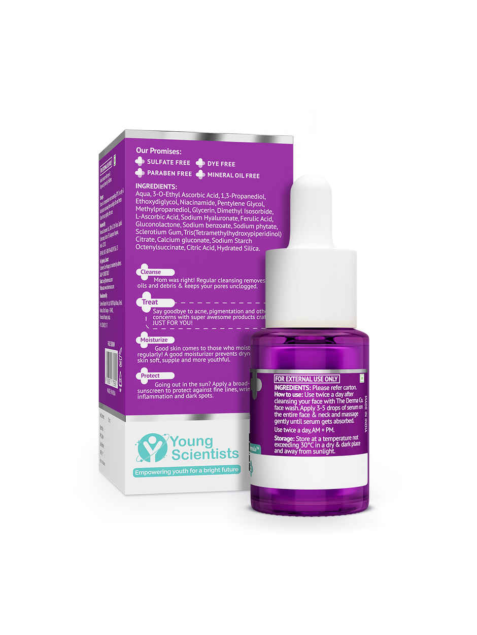The Derma Co 10% Vitamin C Face Serum for Skin Radiance